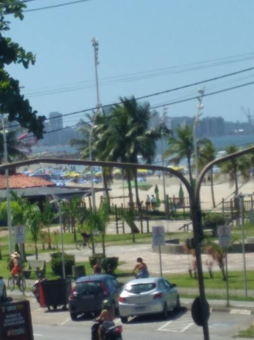 Appartement Excelente Localizacao O Mar Na Sua Frente Confira à São Vicente Extérieur photo