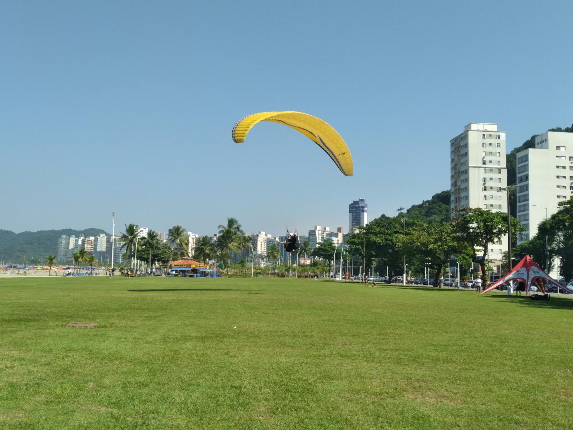 Appartement Excelente Localizacao O Mar Na Sua Frente Confira à São Vicente Extérieur photo
