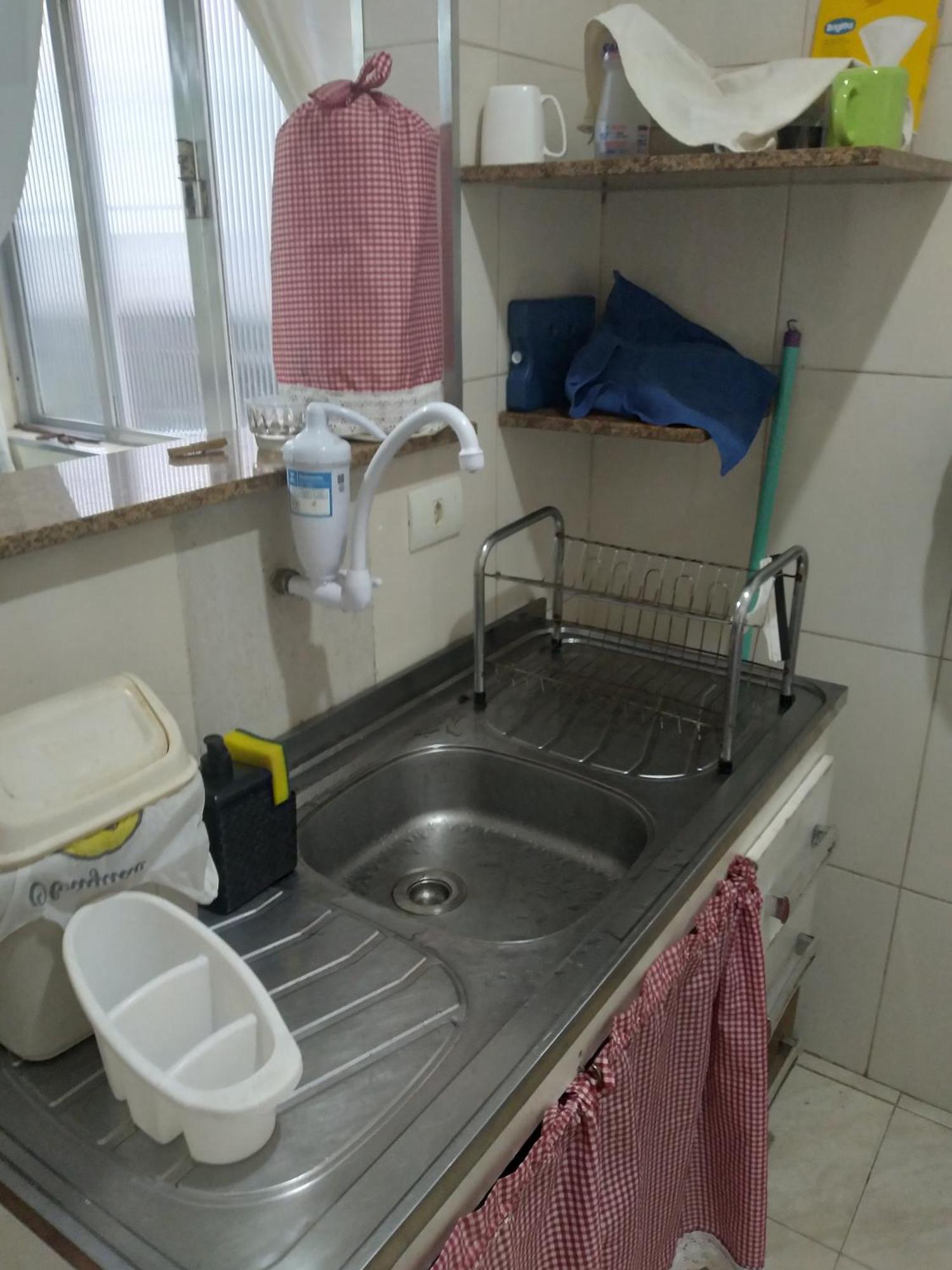 Appartement Excelente Localizacao O Mar Na Sua Frente Confira à São Vicente Extérieur photo